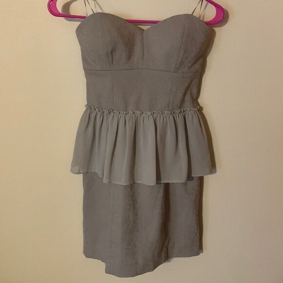 Guess strapless short cocktail dress y2k size 6 - Picture 1 of 7